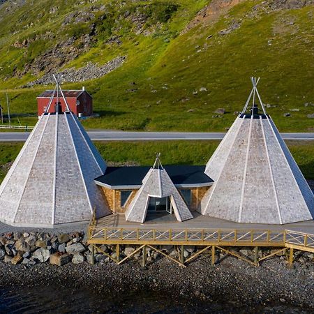 Sarnes Seaside Cabins Honningsvag Bagian luar foto